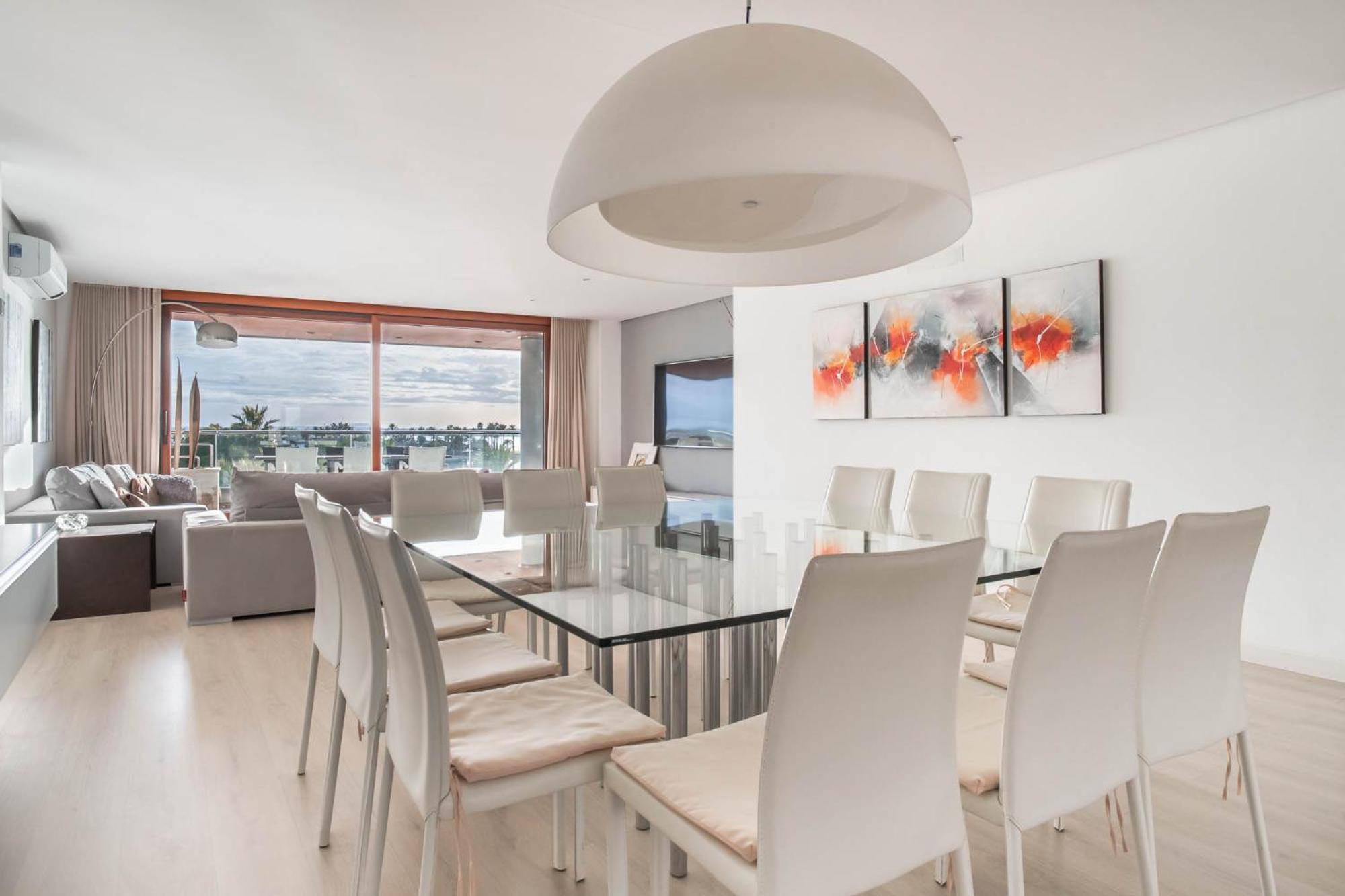 Luxury Sea View Apartment In Puerto De Alcudia المظهر الخارجي الصورة