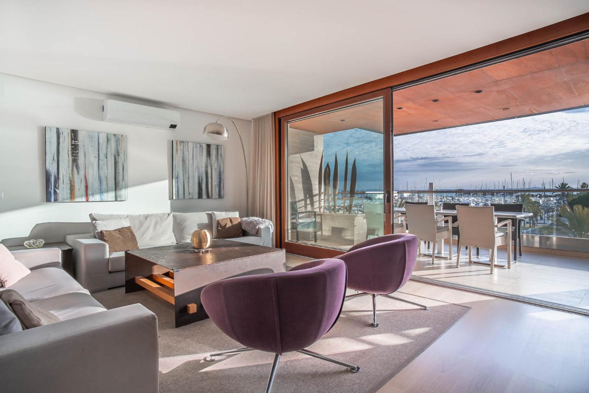 Luxury Sea View Apartment In Puerto De Alcudia المظهر الخارجي الصورة