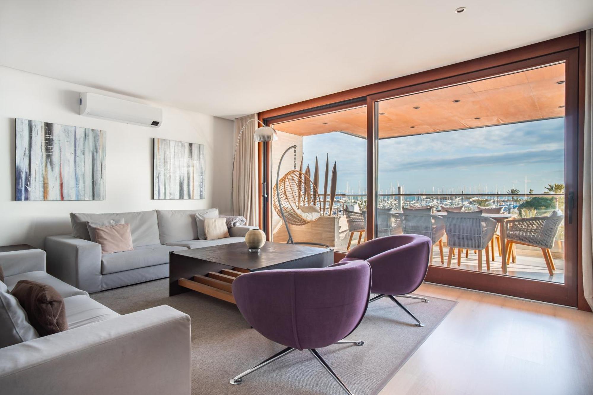 Luxury Sea View Apartment In Puerto De Alcudia المظهر الخارجي الصورة